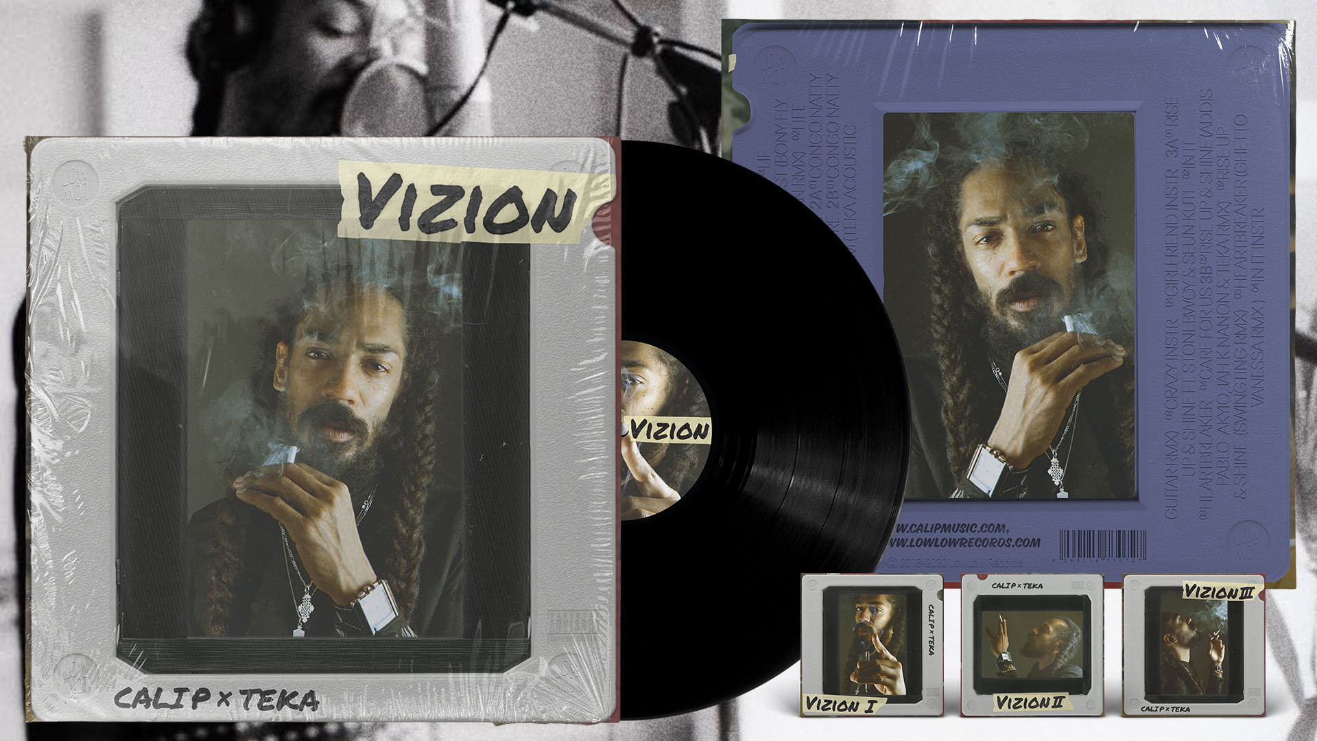 Vizion LP series by Cali P x TEKA